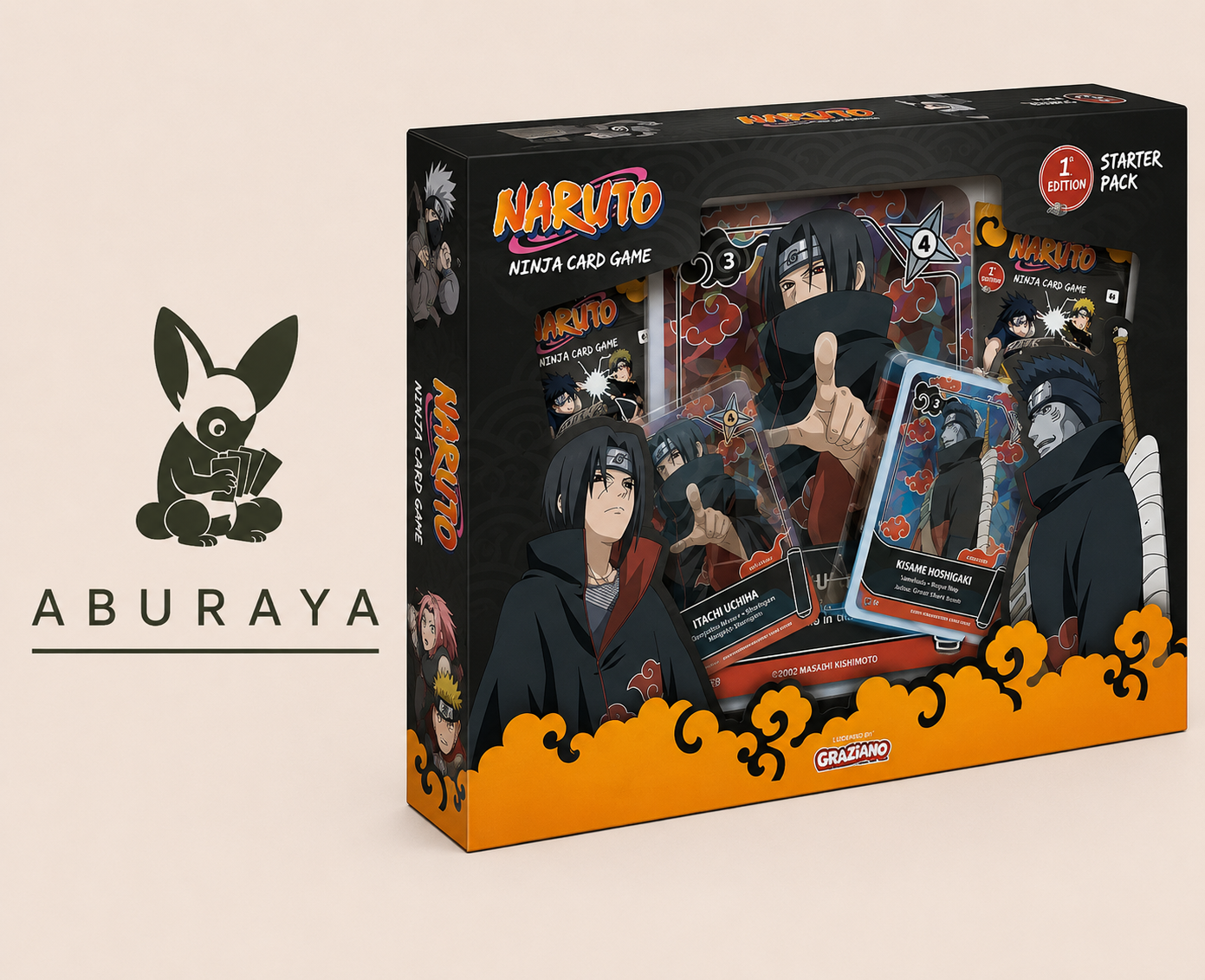 Naruto TCG: First set 2nd Edition Special Pack Itachi & Kisame