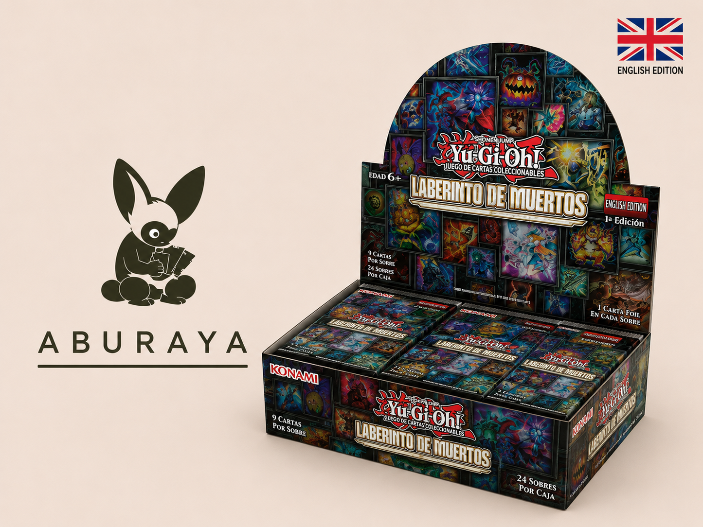 Yugioh! Maze of Muertos - Booster Display - Englisch